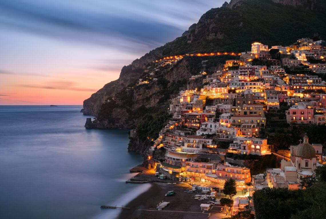 ¿Cómo llegar de Aeropuerto de Nápoles a Positano?