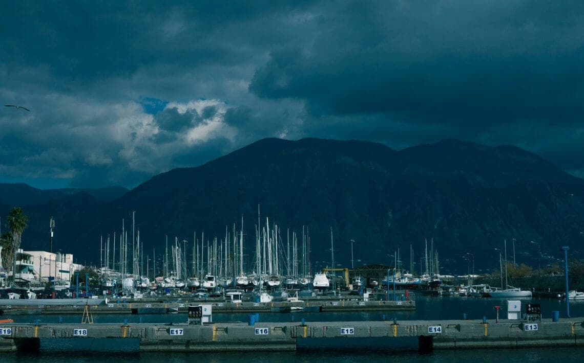 Athens Airport to Kalamata Marina