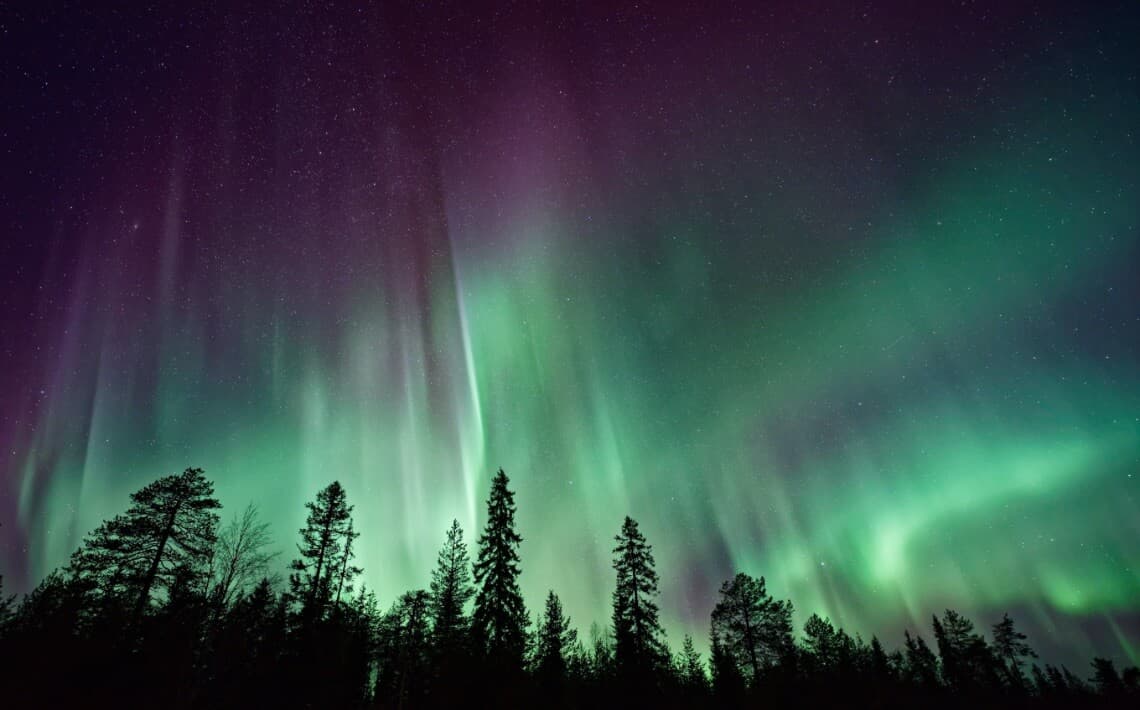 Northern Lights in UK and Scotland