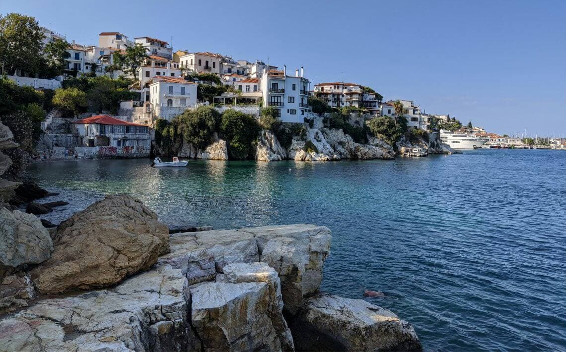 Skiathos Airport to Troulos