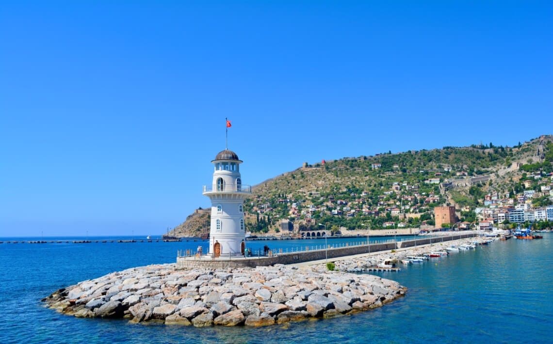 Aéroport de Gazipasa Alanya au centre-ville d'Alanya