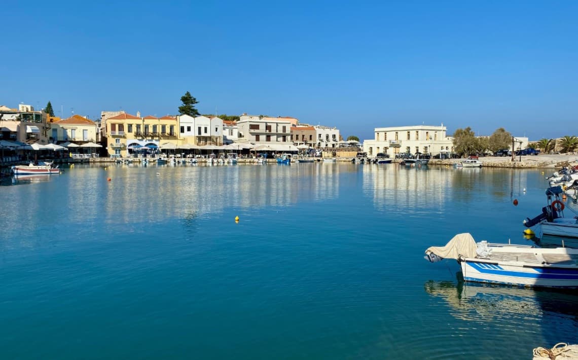Heraklion Airport to Rethymno Marina
