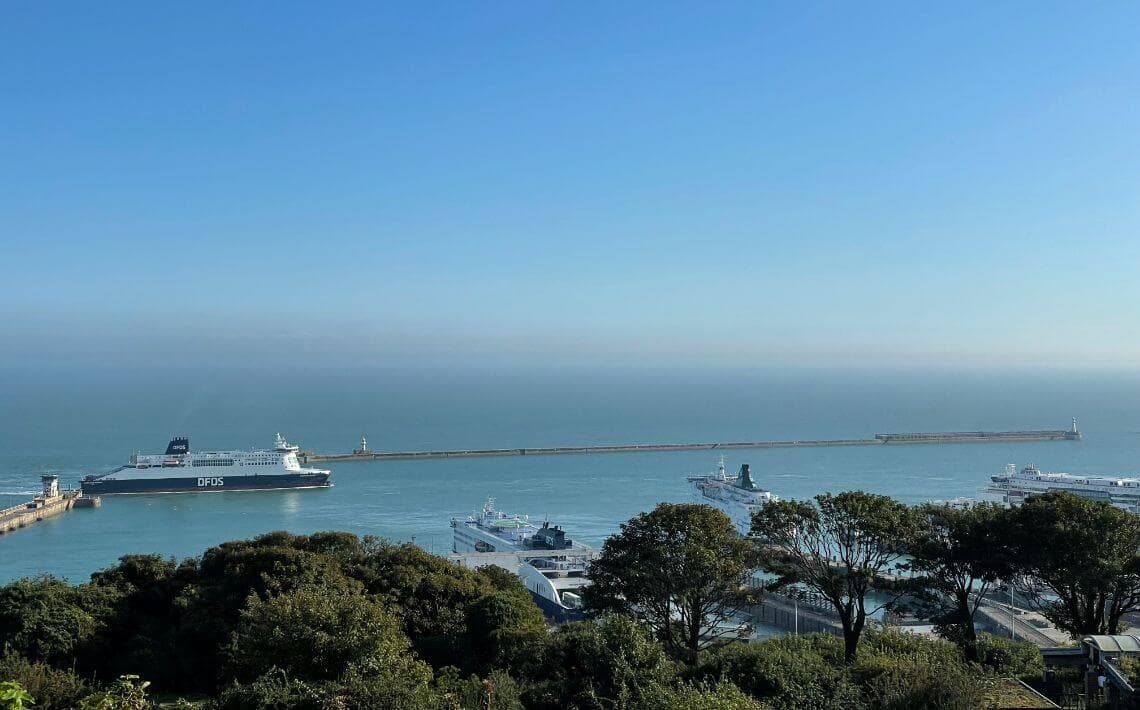 London Gatwick Airport to Dover Cruise Terminal