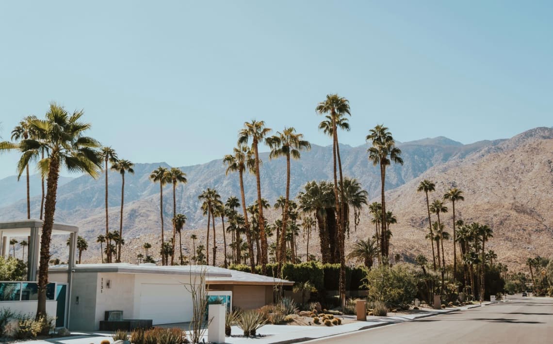 Palm Springs Airport to Downtown Palm Springs